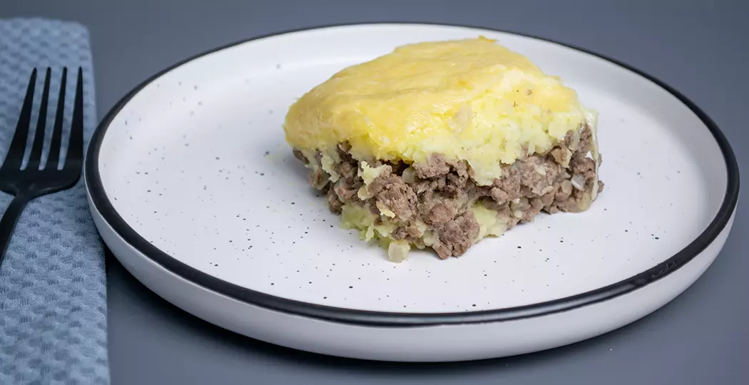 Картофельная запеканка с фаршем