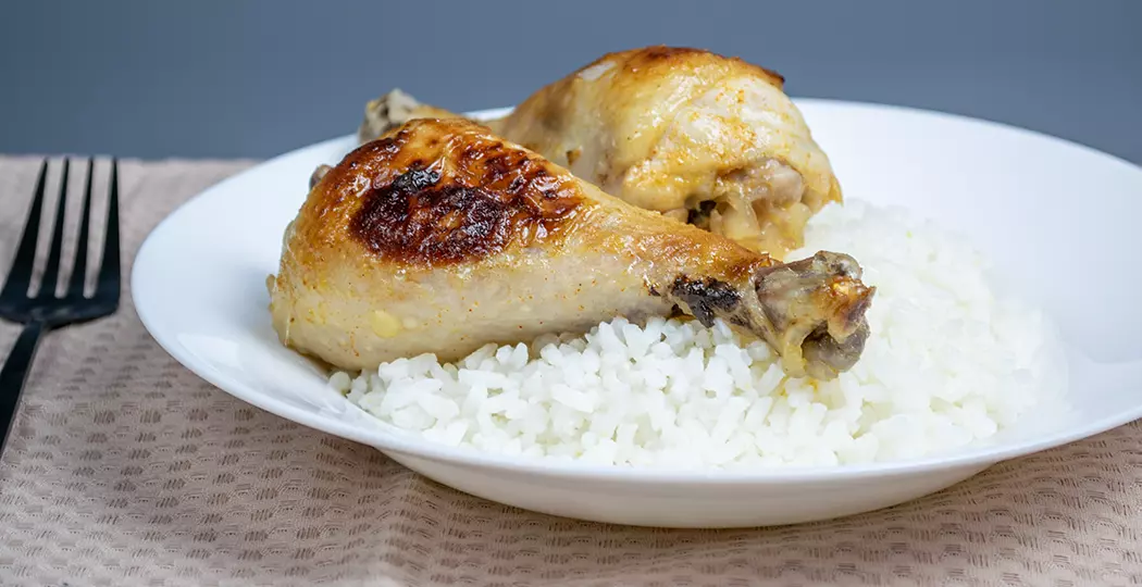 Куриные ножки в медово-горчичном соусе