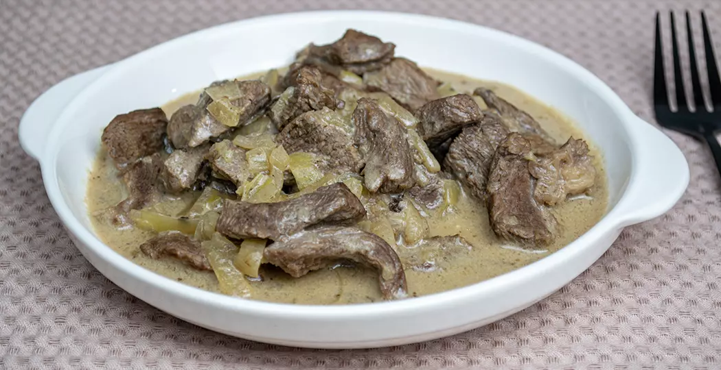 говядина в сметанно - горчичном соусе рецепт