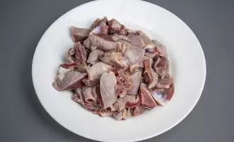 желудки куриные в сметане на сковороде рецепт